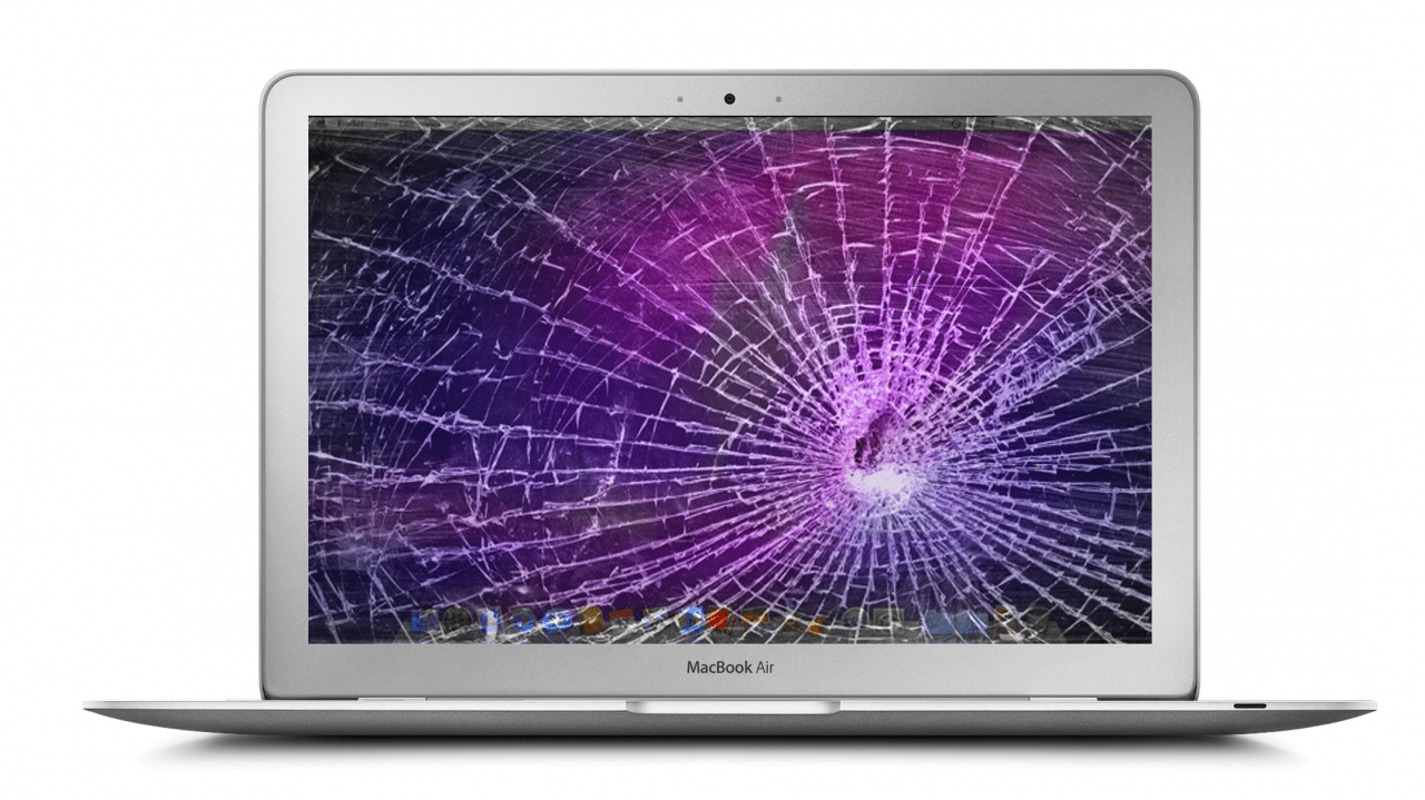 macbook cracked screen - Screen Replacement
